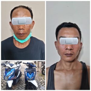 Penadah Motor Curian, Dua Pelaku Dibui