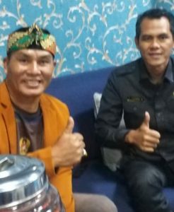 Ketua Kagok Edan, Sambangi Ketua DPRD