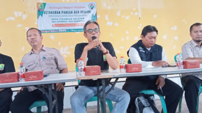 Pemdes Cikampek Selatan Laksanakan Bimtek dan Pelatihan Ketahanan Pangan dan Hewani