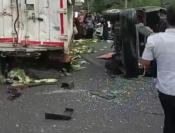 Laka Beruntun di KM 85 Tol Cipularang Penyebabnya Bus Primajasa