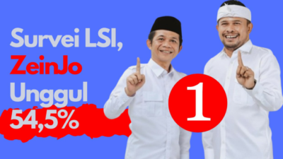 Survei LSI Binzein – Abang Ijo Melesat Tinggalkan Paslon Lainnya di Pilkada Purwakarta